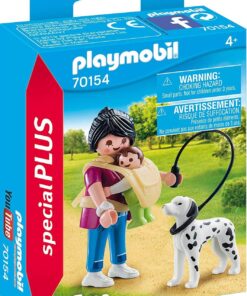 Special Plus Mama mit Baby und Hund, bunt