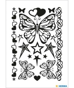 Tattoo Sticker Black Butterfly1.jpg