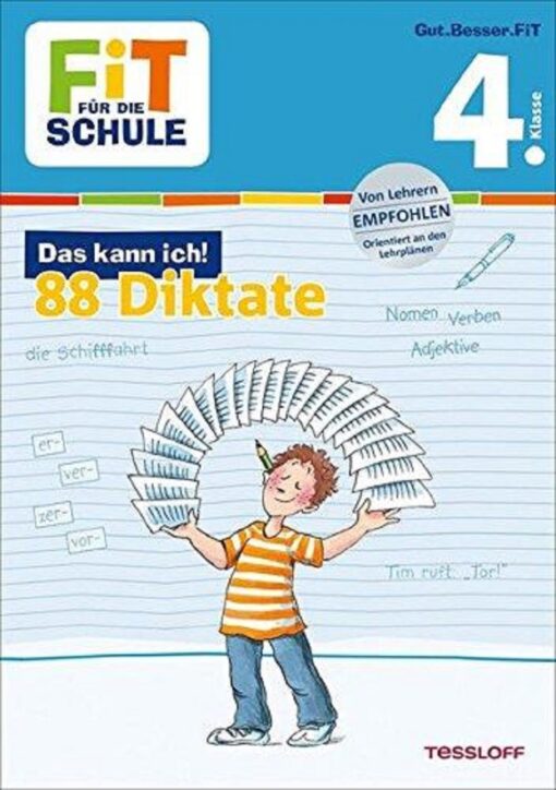 Tessloff Das kann ich! 88 Diktate 4. Klasse