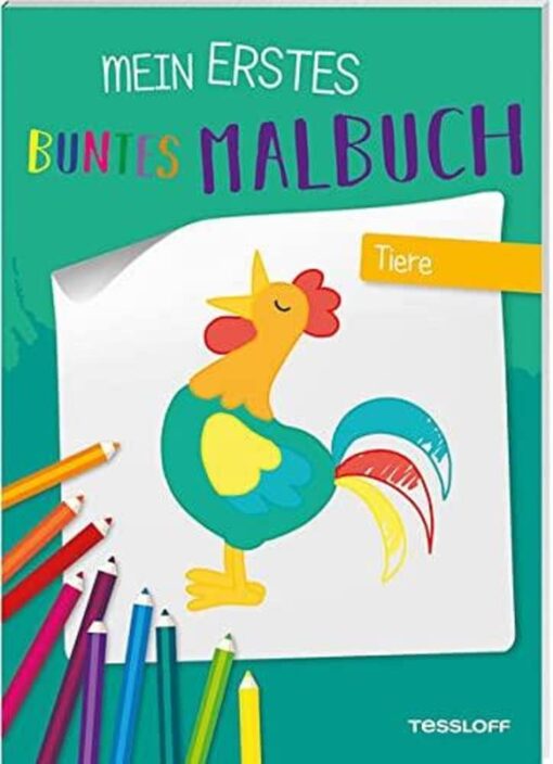 Tessloff Mein erstes buntes Malbuch. Tiere