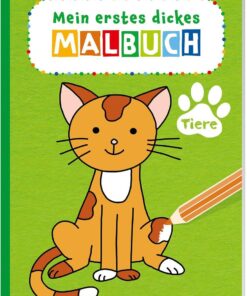 Tessloff Mein erstes dickes Malbuch. Tiere