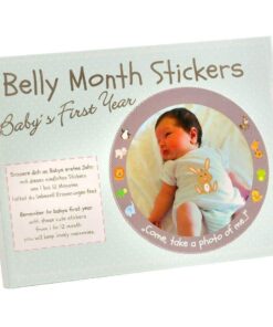 Triple A Toys Babysticker Meilensteine, 12 Sticker mit Tiermotiv