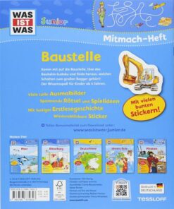 WAS IST WAS Junior Mitmach-Heft Baustelle1