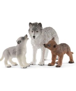 Wild LIfe Wolfsmutter mit Welpen.jpg