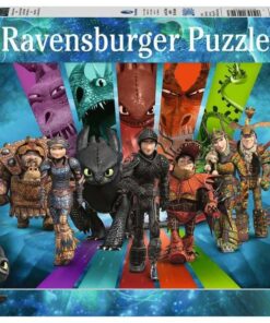 XXL Puzzle Dreamworks Dragons - Die Drachenreiter von Berk, 200 Teile.jpg